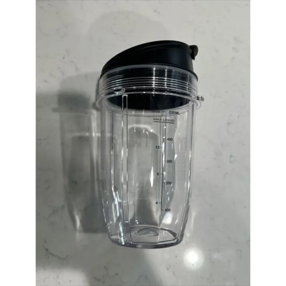 Nutri Ninja Blender Replacement cup -‎ 18oz Cup With Sip And Seal Lid